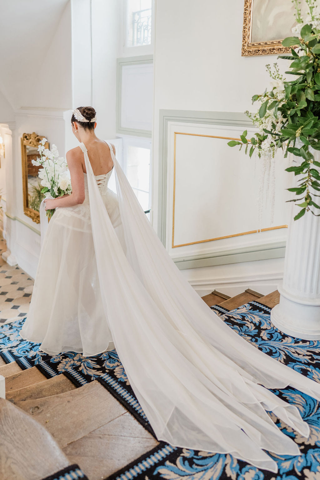 Robe de mariée sur-mesure "Plume"