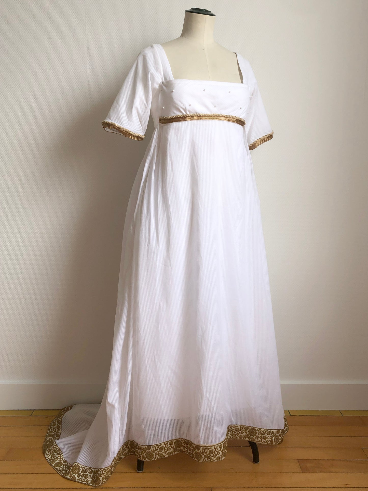 "Empire Dress" Custom-made historical dress