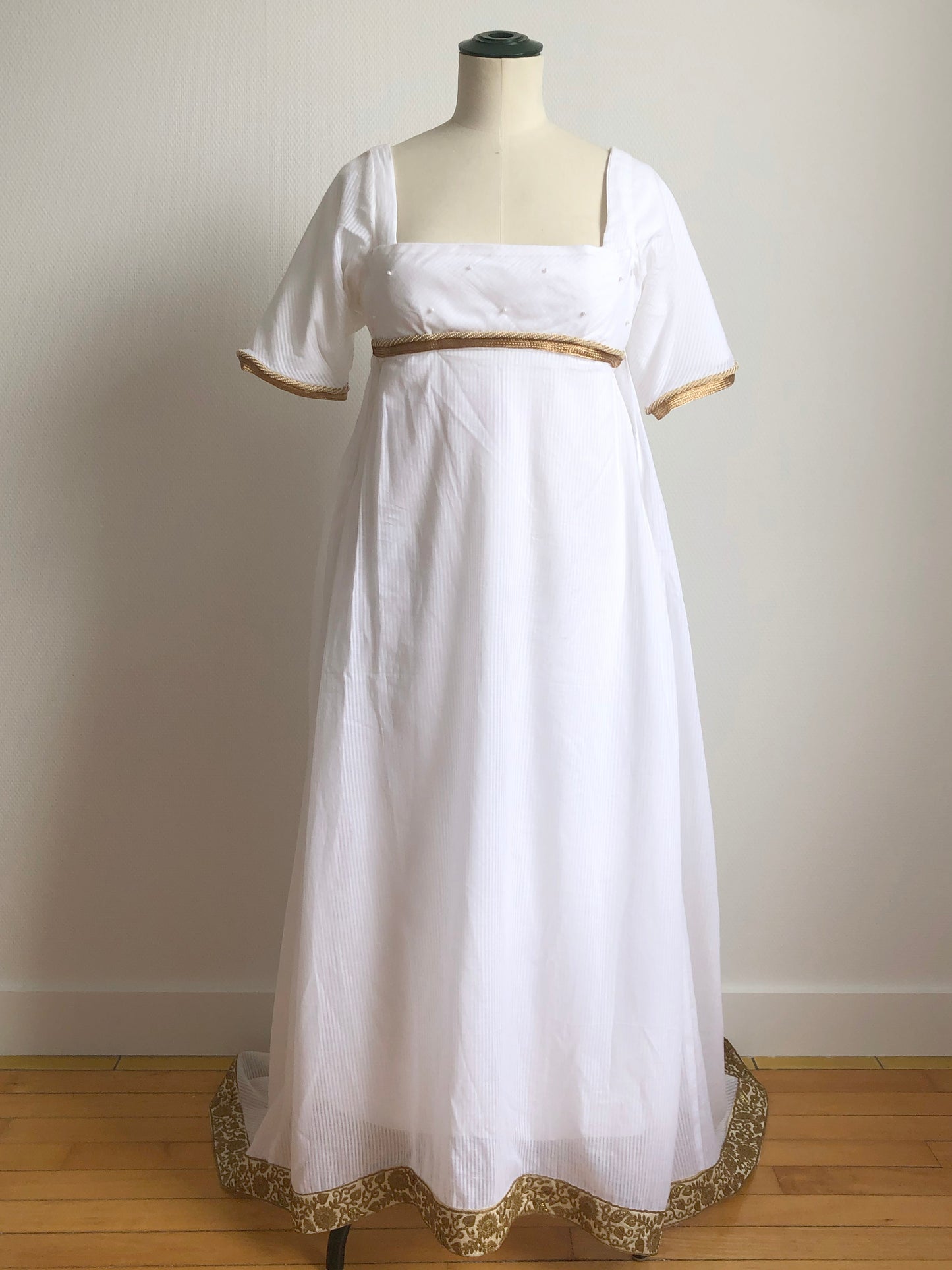 "Empire Dress" Custom-made historical dress