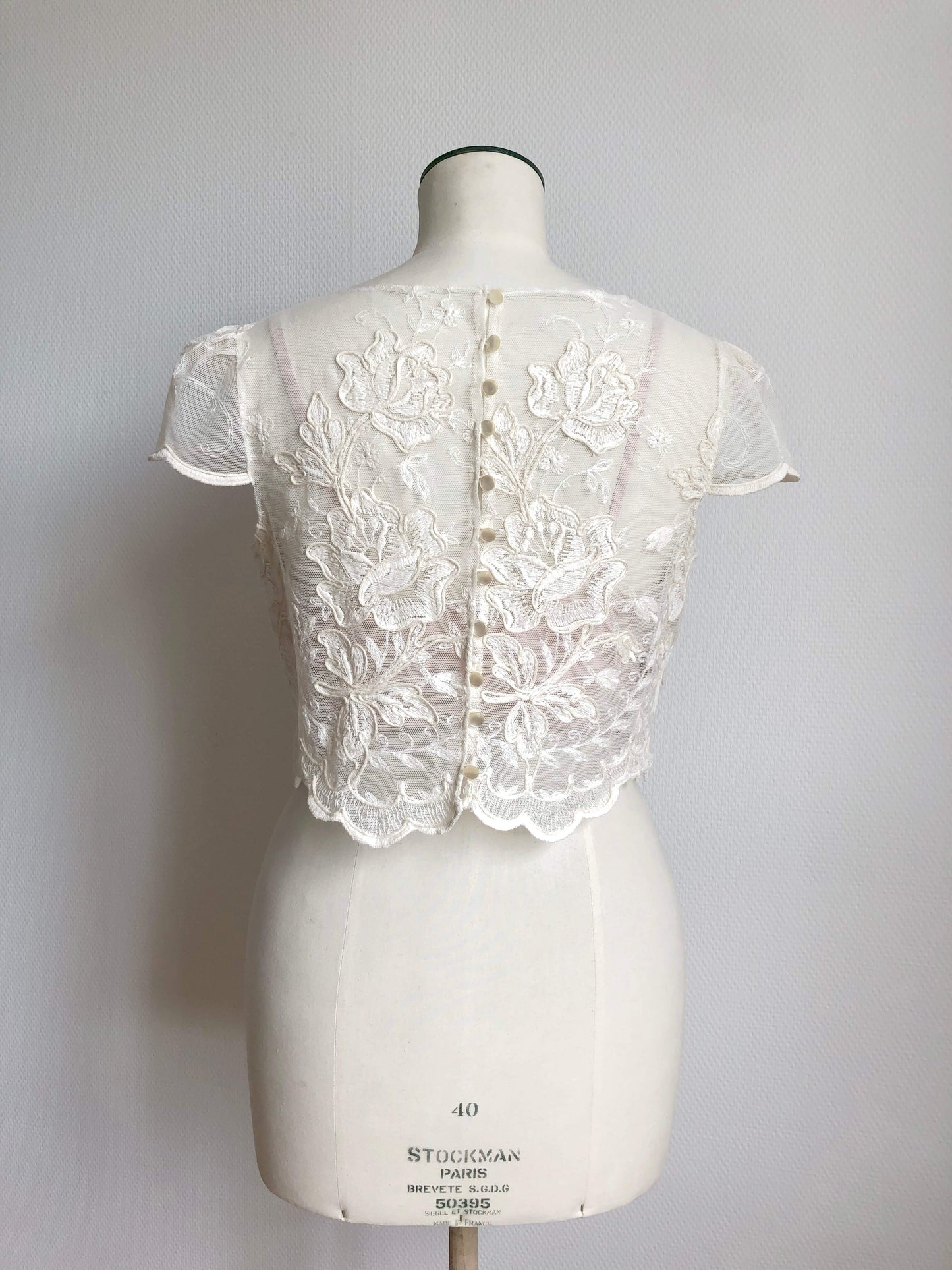 Top dentelle "Diane" Taille 38