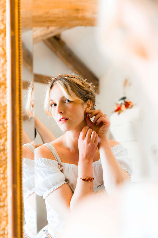 Demoiselle d'honneur tendance cottagecore