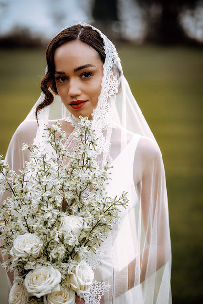 Voile de mariée sur-mesure "Antarès"