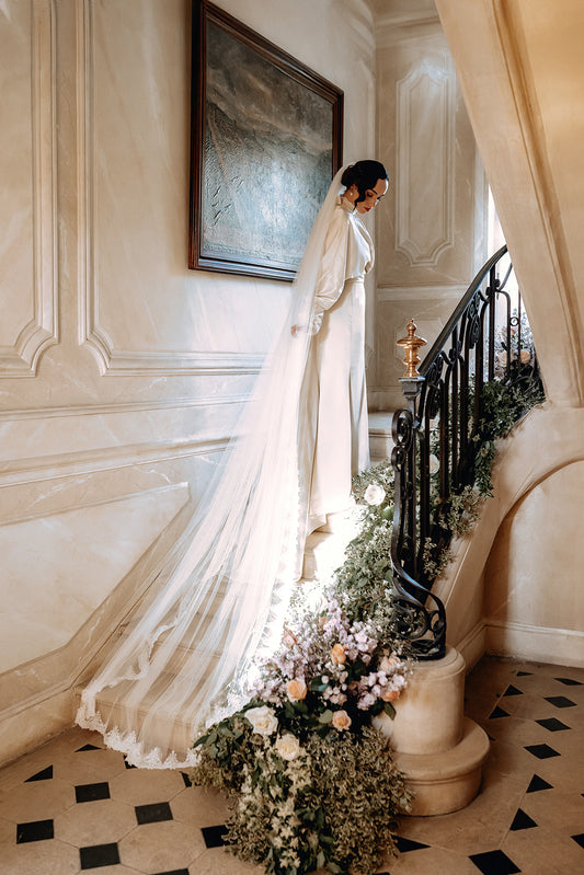 Voile de mariée sur-mesure "Antarès"