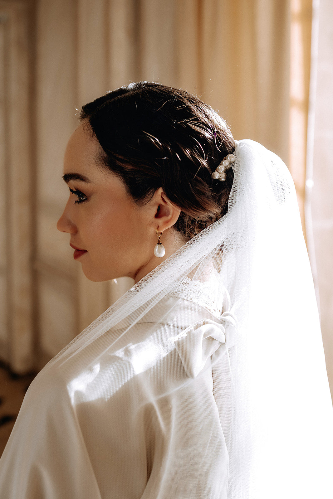 Voile de mariée sur-mesure "Antarès"
