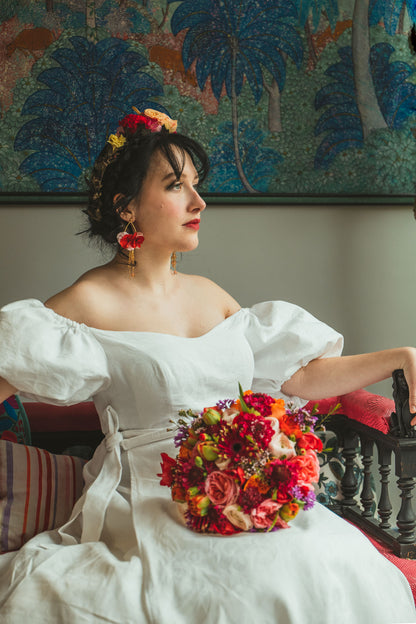 Robe de mariée sur-mesure "Frida"