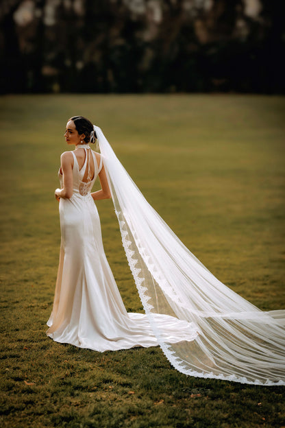 Robe de mariée sur-mesure "Paradis"