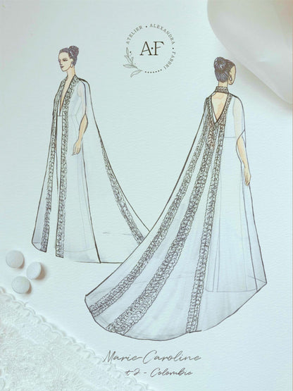 Mariée de l'Atelier : Marie-Caroline Partie 2 / La Colombie