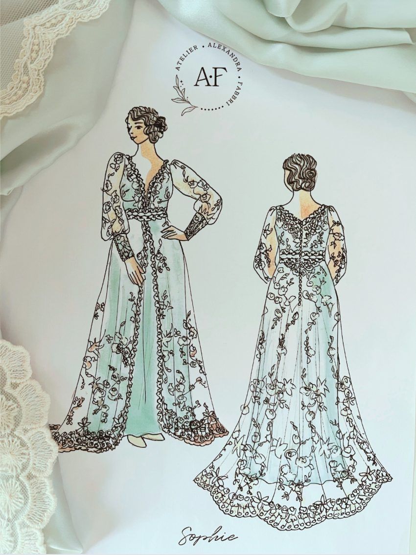 Mariée de l'Atelier : Sophie