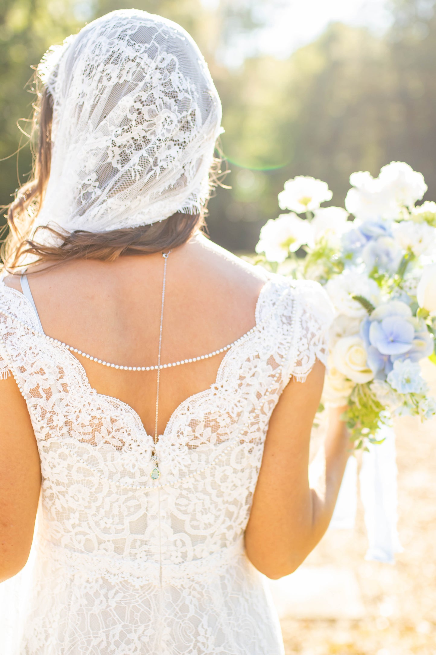 Voile de mariée sur-mesure "Altaïr"