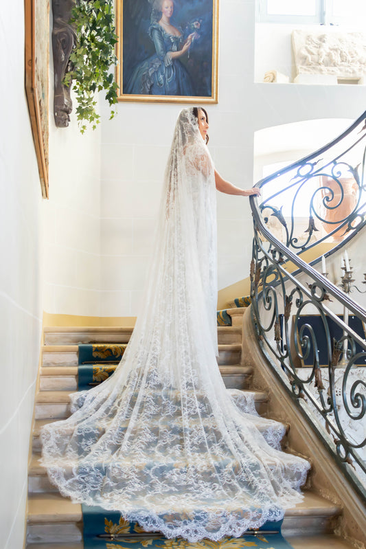 Voile de mariée sur-mesure "Altaïr"