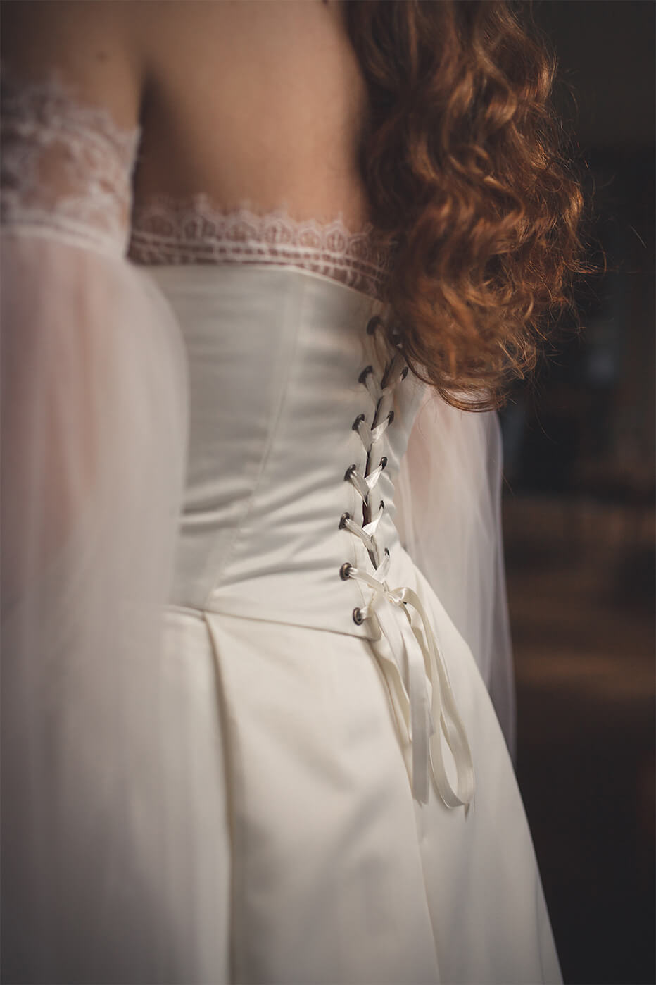 Robe de mariée sur-mesure "Idylle"